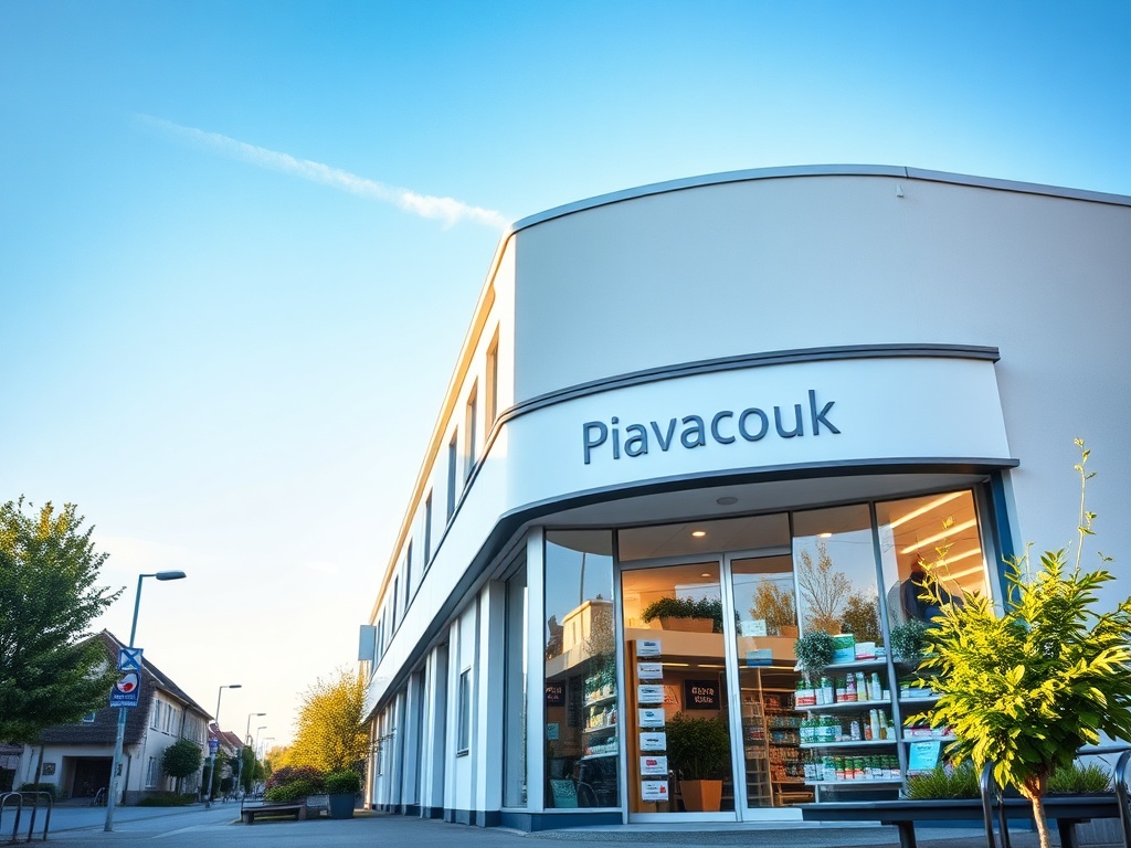 Mapa Piastowa z zaznaczonymi placówkami medycznymi, ilustrująca kolejki do kardiologa w Piastowie.