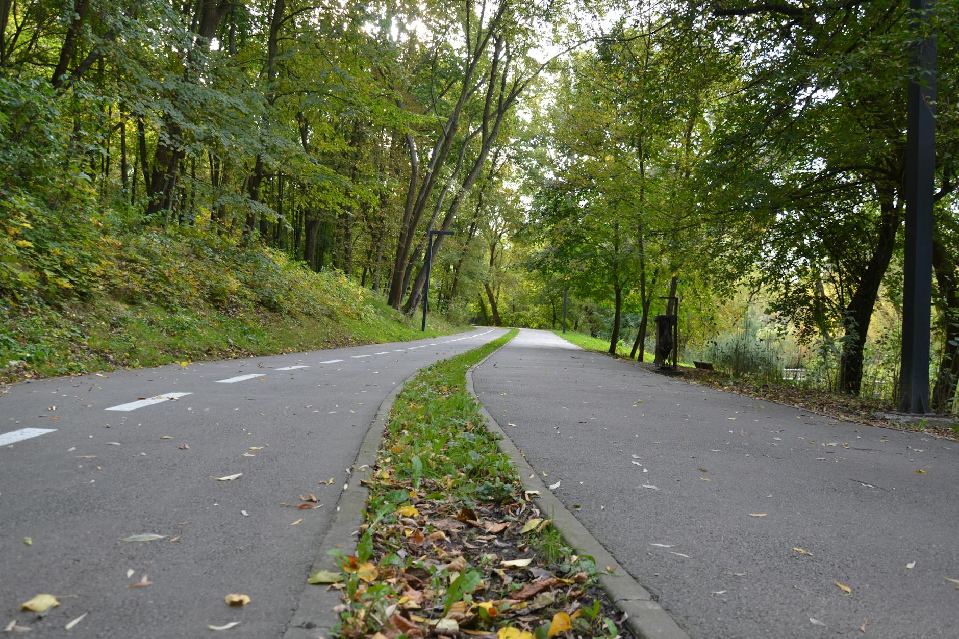 Mapa pokazująca trasę planowanej budowy ścieżki rowerowej z Piastowa do Blachowni